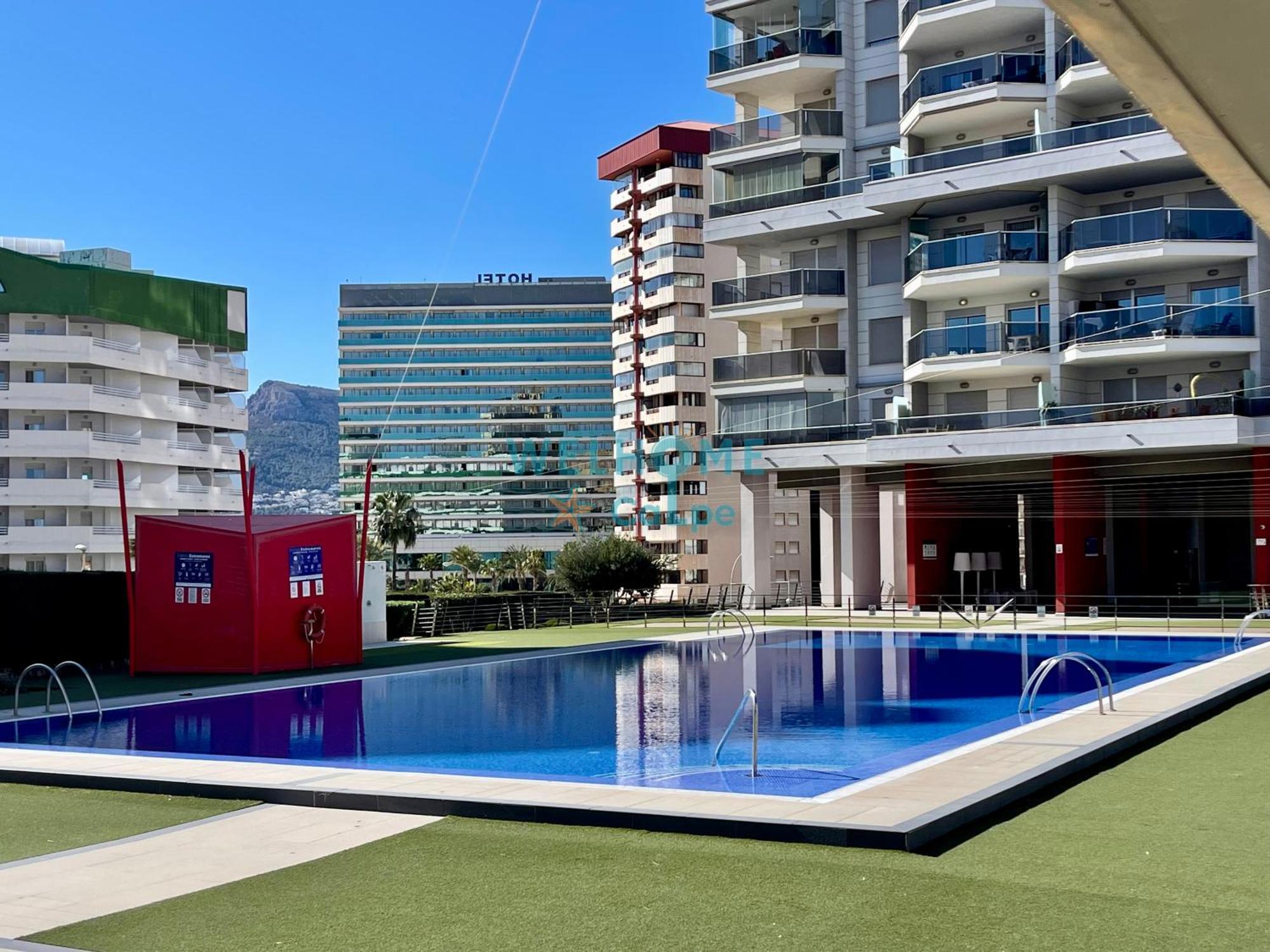 Acuarela Estudio, 1ª Linea, Vista Al Mar, Piscina Calp